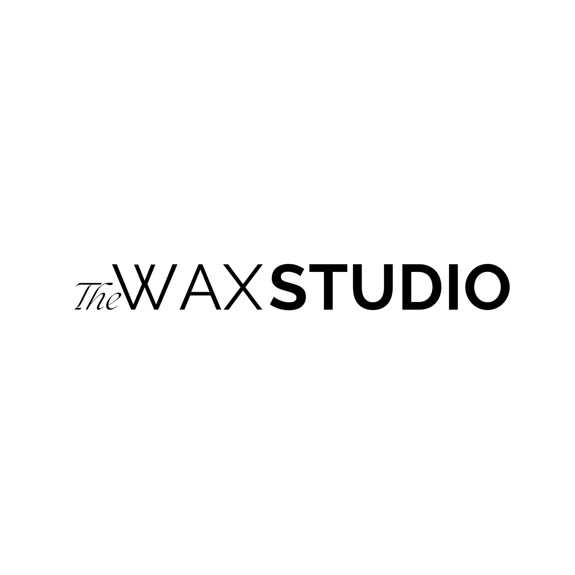 The Wax Studio logo by emer designs