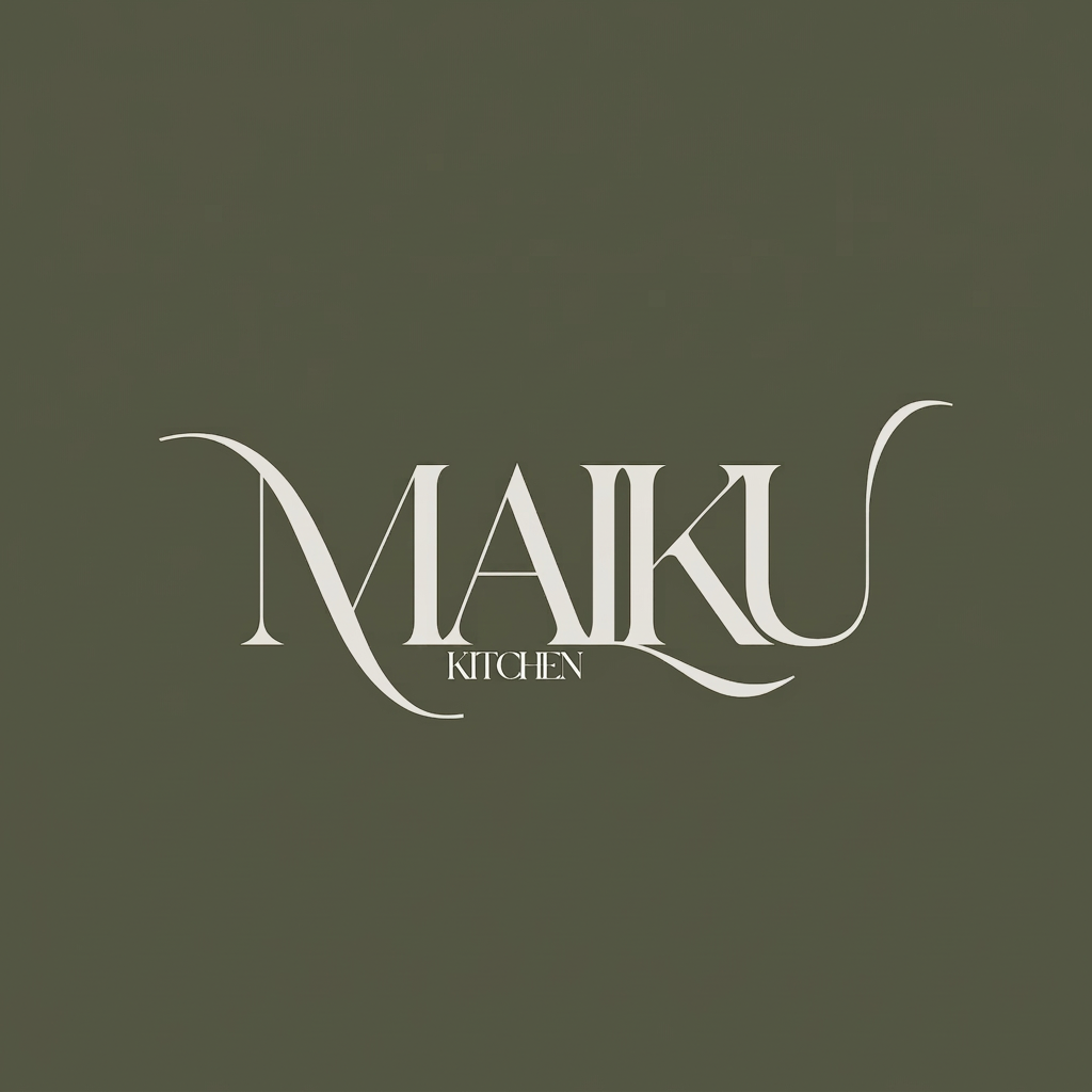Malku Kitchen logo by emer designs